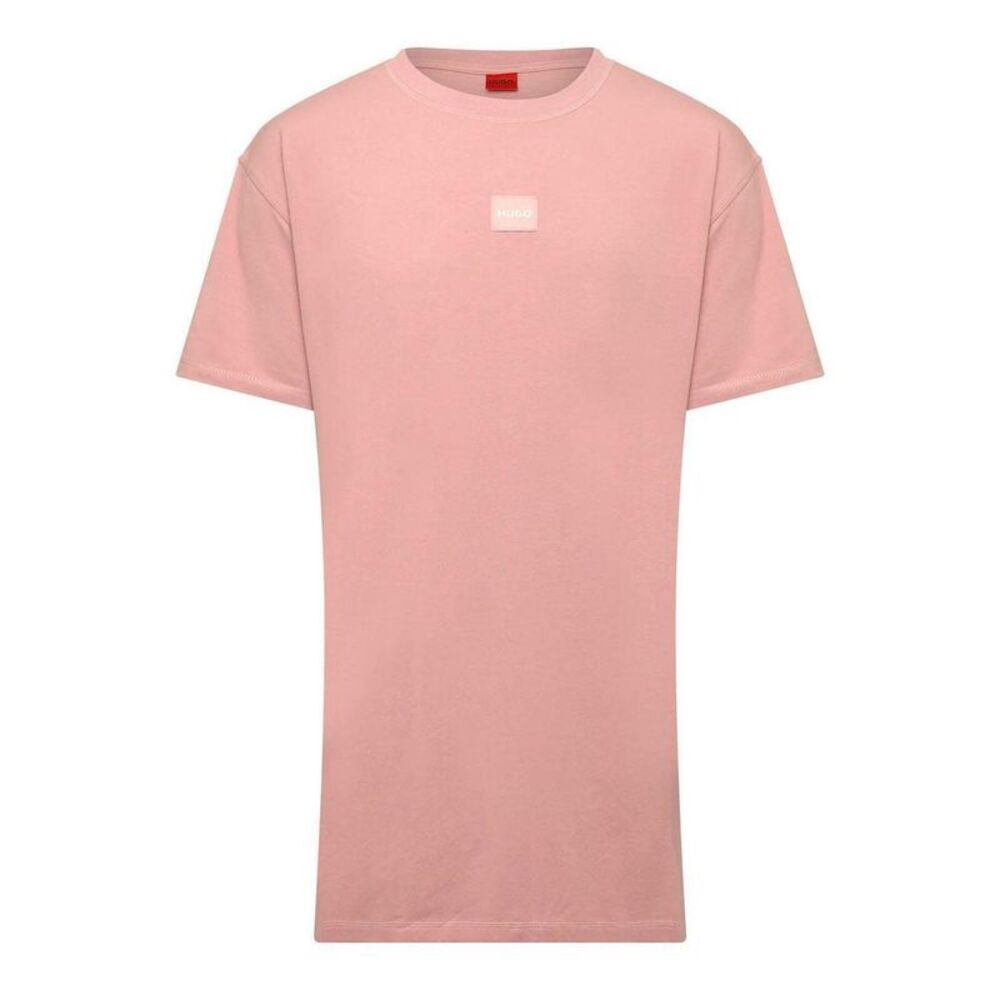 Hugo Womens/Ladies Nite Cotton Nightdress / Pink
